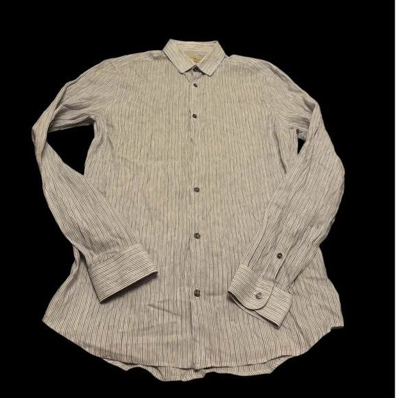 Burberry linen/cotton button  down shirt - Picture 1 of 1